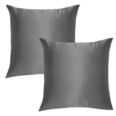 Imagem de Kit Capa de  Almofada Solaris  02 Peças Tecido Grosso 45cm x 45cm - Pa