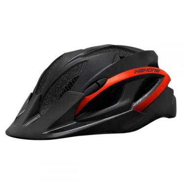 Imagem de Capacete High One MTB Win Vista Light, Preto, Vermelho,  M