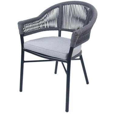 Imagem de Cadeira Empilhável Caraíva Rivatti em Aluminio Assento em Trama de Cor