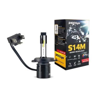 Imagem de Lâmpada Nano Led H4 P/ Moto CRX 150 SUPER MOTO 10/13  S14M - SHOCKLIGH