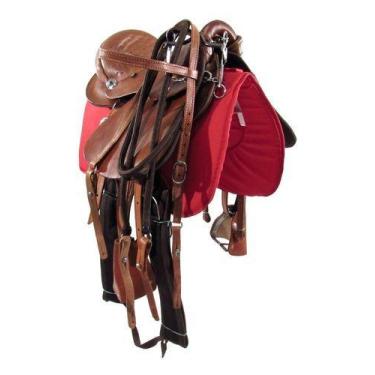 Imagem de Sela Australiana Havana Infantil De Arco Luxo 12 Polegadas + Acessório