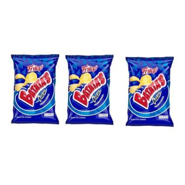 Imagem de 100un Mini Salgadinho Batata Chips Fritop Tradicional 20gr - Mor, Frit