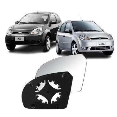 Imagem de Lente Retrovisor Base Ka 08.. Fiesta 03.. Lado Direito 7418 - Blawer