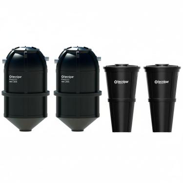 Imagem de Kit 2 Biodigestores 750l + 2 Leitos Secagem 180l Tecnipar