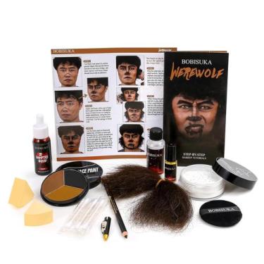 Imagem de Kit de maquiagem Halloween Werewolf SFX Bobiuska com pintura facial e 