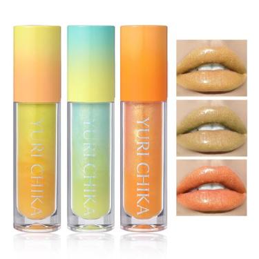 Imagem de JUR MORNIER Super Stay Lip Gloss, Multichrome Colorstay Overtime, Maquiagem Líquida com Glitter Instantâneo Altamente Pigmentado, 0,12 Fl Oz (LG-456, 3,5 ml)