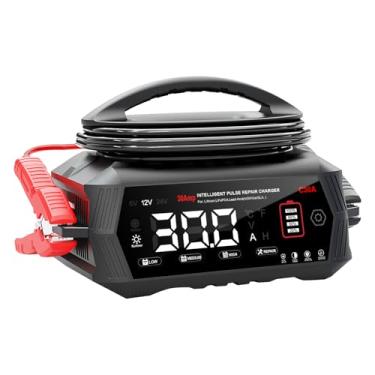 Imagem de Carregador de bateria para carro de 30 amperes