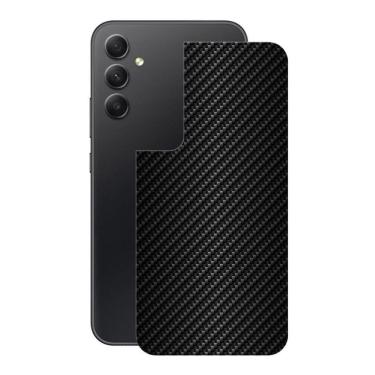 Imagem de Película Galaxy A34 5G -Traseira Fibra Carbono Preta-Gshield