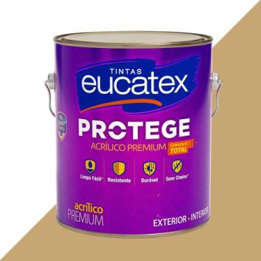 Imagem de Tinta Acrilica Lavavel Protege Sem Cheiro - 3,6L Eucatex, Camurça