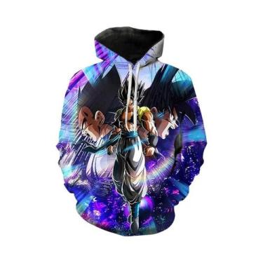Imagem de Moletom Masculino Dragon Ball Com Estampa 3D 2024, Suéter Esportivo Ca