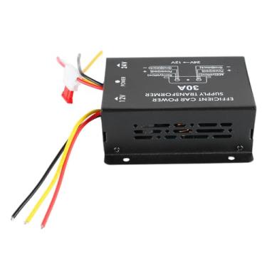 Imagem de aqxreight 30A Inverter de Tensão de Navegação DC 24V para DC 12V Regulador de Fonte de Alimentação Redutor Transformador para ônibus de Caminhão de Carro