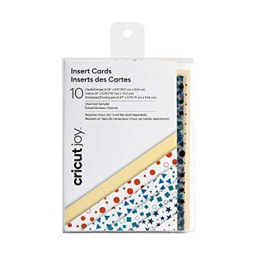 Imagem de Cricut Cartões Joy Insert 2007250 – Cartão DIY para chá de bebê, aniversário e casamento – Amostras charmosas, 10 unidades