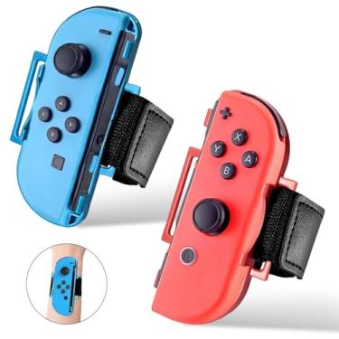 Imagem de JoyHood Wrist Band Straps for Switch 2, Adjustable Elastic Strap Switch Controller Accessories compatible with Dance Game, ONLY for Switch 2 (2 Pack)