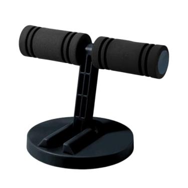 Imagem de predolo Barra de Assistência para Abdominais, Treino Abdominal em Casa para Homens E Mulheres, Musculação, Dobrável com Ventosa Forte, Suporte para Os Pés, Rodada Preta