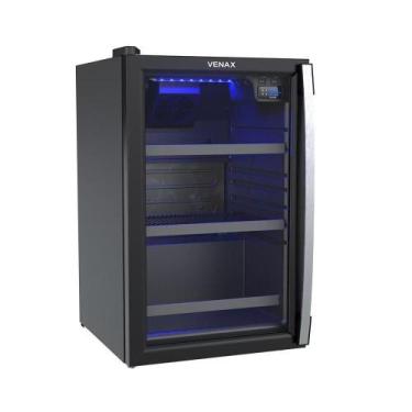 Imagem de Cervejeira Expositora 100l Blue Light Porta De Vidro Invertida Expvqbl