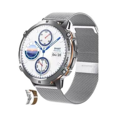 Imagem de Smartwatch Masculino 1.73'' AMOLED HD GPS 10ATM À Prova D'Água Chamada