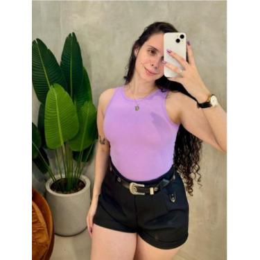 Imagem de Regata feminina Blusas Ribana  Frescor e Estilo Ideal para Looks Casua