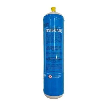 Imagem de Cilindro Oxigênio para Maçarico Turbo Set 930ML 136G GAS0011 - Oxyturb