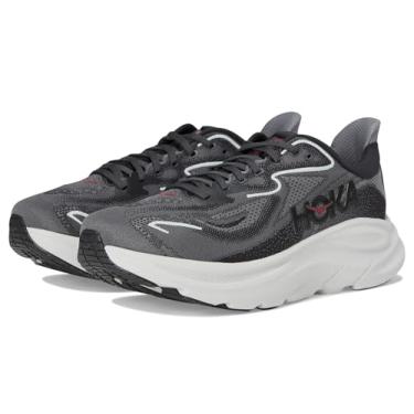 Imagem de HOKA Clifton 42 masculino, Preto carbono/cinza satélite, 44