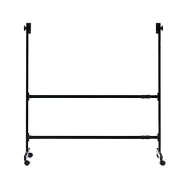 Imagem de CUTPOIY Suporte de quadro branco móvel grande quadro apagável a seco, cavalete de metal portátil para escritório, sala de aula, casa, preto, apenas suporte