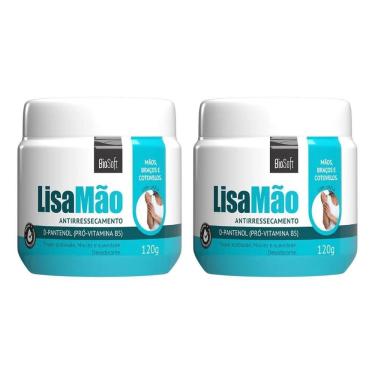 Imagem de Creme Lisa Maos Bio Soft 120G Antirressecamento - Kit 2Un