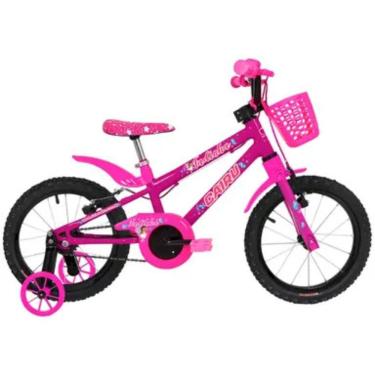 Imagem de Bicicleta Infantil Aro 16 Cairu Fadinha MTB Freios V-Break
