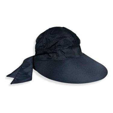 Imagem de Chapéu Viseira Boné Feminino Preto Praia, Piscina, Caminhada