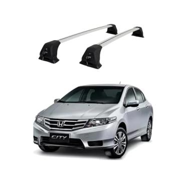 Imagem de Rack De Teto Modelo Emilia City 2009 Até 2014 (Prata)