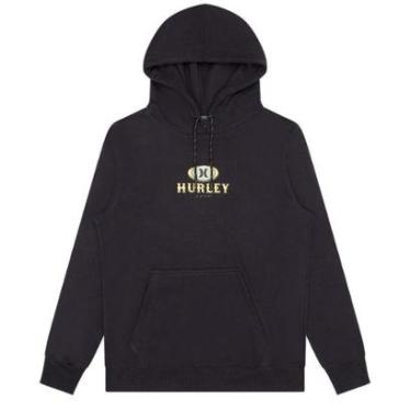 Imagem de Moletom Hurley Canguru Retro Waves WT25 Masculino-Masculino