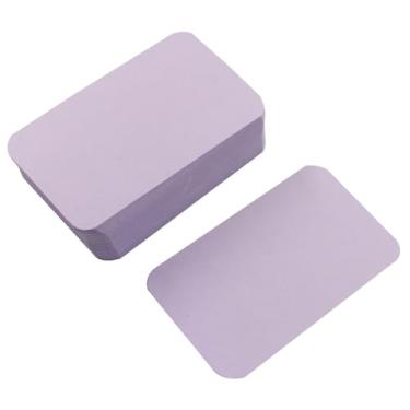 Imagem de Kemcatui 100 cartões de visita em papel em branco, 8,8 cm x 5 cm, mini papel para projetos de artesanato DIY, etiquetas de presente, etiquetas, cartões comemorativos, álbuns, lembrancinhas de festa e