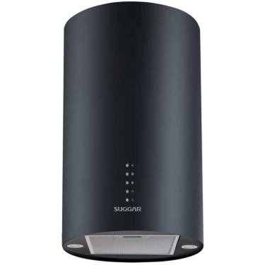 Imagem de Coifa De Ilha Suggar Quartzo 35cm Preta TP3522PT 220V