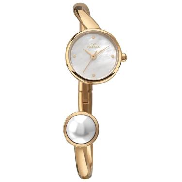 Imagem de Relógio Technos Feminino Ref: Vx11ae/1b Bracelete Dourado