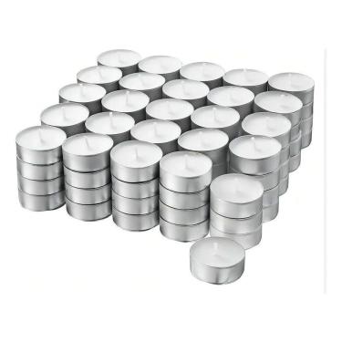 Imagem de 2X Kit 100 Velas Rechaud Decoração Casamento Lâmparina Ataca