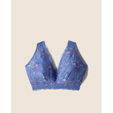 Imagem de Cosabella Sutiã feminino Paradiso Super Curvy, Azul Portofino, M