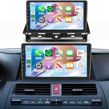 Imagem de Rimoody Rádio Estéreo Automotivo 4G+64G De 10,1" Para Honda Accord 2008, 2009, 2010, 2011, 2012 E 2013, Android 13, Carplay Sem Fio, Auto, Gps, Wi-Fi, Mirror Link, Tela Sensível Ao Toque, Bluetooth,