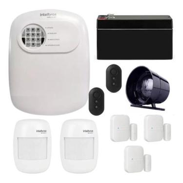 Imagem de Kit De Alarme C/ 3 Magnéticos Sf E 2 Infra Sf Intelbras