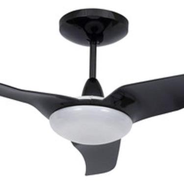 Imagem de Ventilador Teto Controle Parede 106Cm Slim Preto 220V Aliseu