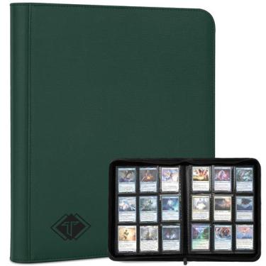 Imagem de Encadernador de cartas TioPlior Zip 9, bolso para cartas colecionáveis