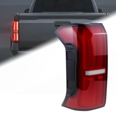 Imagem de LEVANLIGHT Conjunto de luz traseira LED (sem interruptor de porta traseira), luz traseira, lado esquerdo do motorista, adequado para 2024 2025 substituição # 81560-AK050