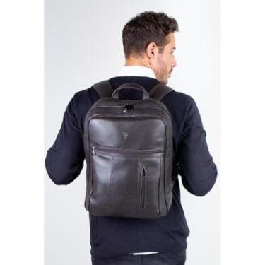 Imagem de Mochila masculina em couro para notebook Murilo-Masculino