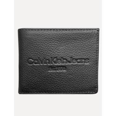 Imagem de Carteira Calvin Klein Jeans Masculino Couro CKJ Est 1978 Preta-Masculino
