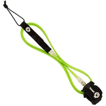 Imagem de leash estrepe cordinha farms 6 pés 6mm regular para pranchas de surfe (Verde/Preto)