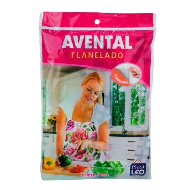 Imagem de Avental de Cozinha Polietileno 62cm Flanelado - Tudo em Caixa
