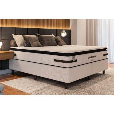 Imagem de Colchão King Molas Masterpocket Ensacadas Liz Premium D33 (193x203x36) - Plumatex