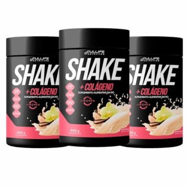 Imagem de Kit 3 Shakes com Colágeno For Women Baunilha 400g | Fullife