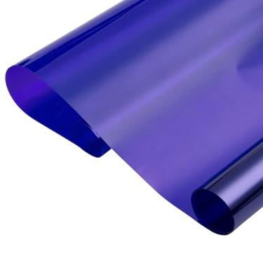 Imagem de AuMoHall Película transparente colorida para janela de privacidade diurna para casa e escritório, controle de calor anti-UV, película blackout com bloqueio solar para decoração de janelas em casa (50