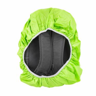 Imagem de Capa De Chuva Para Mochila Impermeavel Motoboy Viagem Mala Elastico Verde