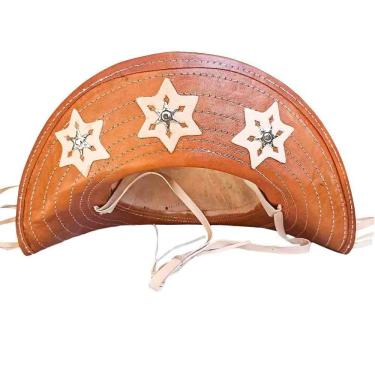 Imagem de Chapéu Lampião Cangaceiro De Couro