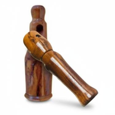 Imagem de 2 Apitos Premium Rola E Apito Profissional Madeira Tucano