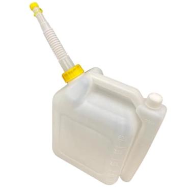 Imagem de predolo Recipiente para Medição de Óleo com Bico, Escala, Ideal para Misturar Combustível em Motosserras, Copo Dosador para Proporção de, 4l